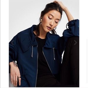 Ann Taylor Navy Anorak Jacket